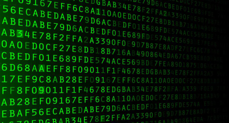 Logo for sting-of-numbers-and-letters-on-computer - The Leahy Center for Digital Forensics & Cybersecurity