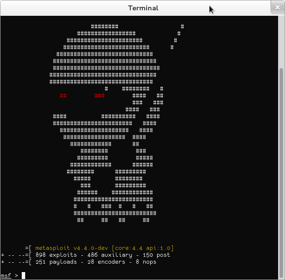 Logo for Metasploit - The Leahy Center for Digital Forensics & Cybersecurity