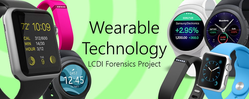 Logo for wearable tech - The Leahy Center for Digital Forensics & Cybersecurity