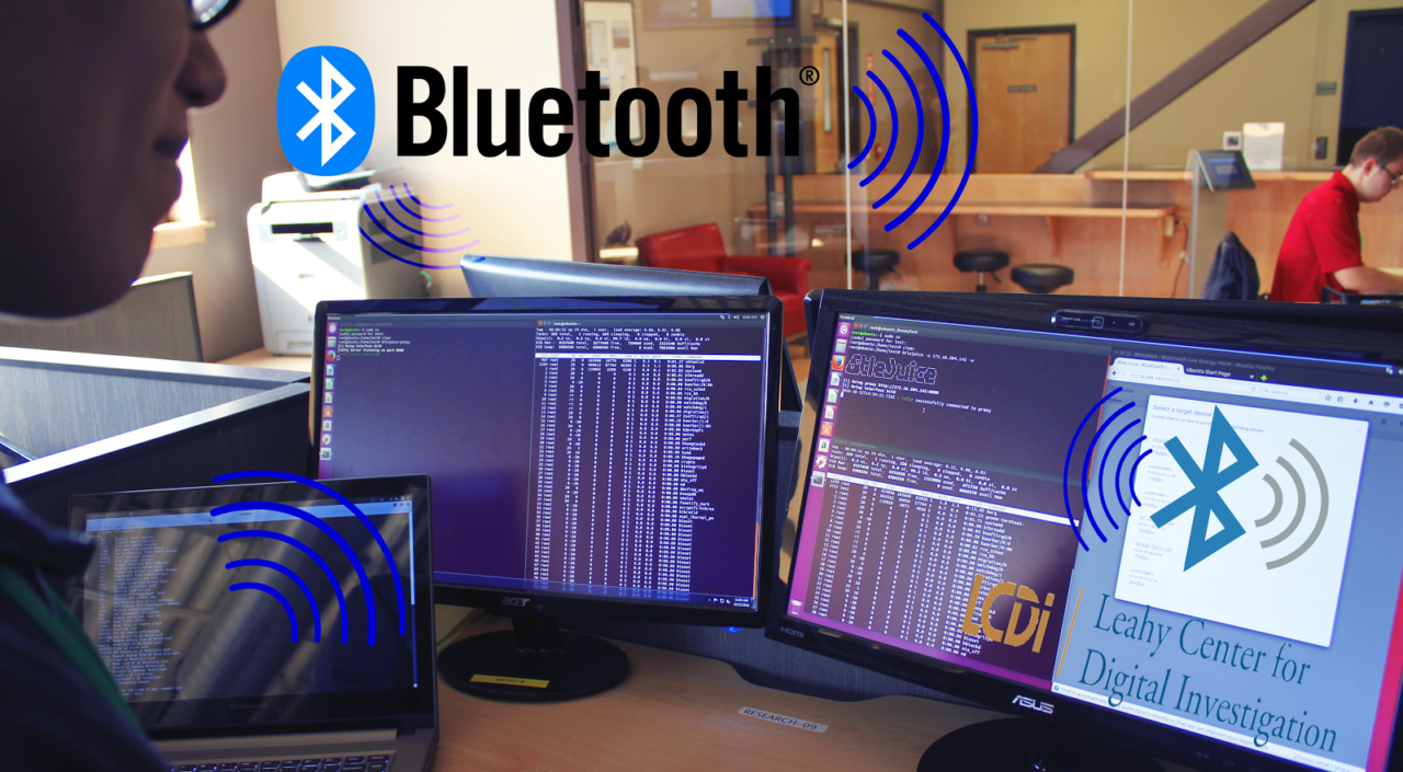 Logo for bluetooth - The Leahy Center for Digital Forensics & Cybersecurity