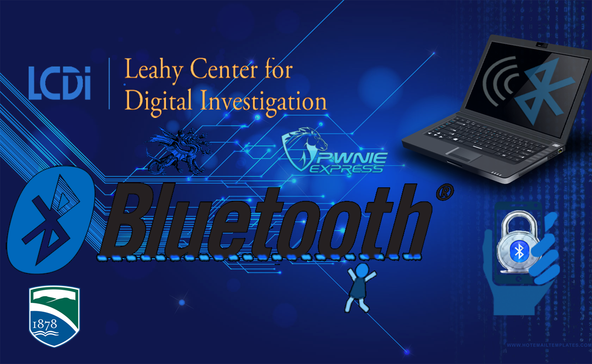 Logo for Bluetooth 2.0 - The Leahy Center for Digital Forensics & Cybersecurity
