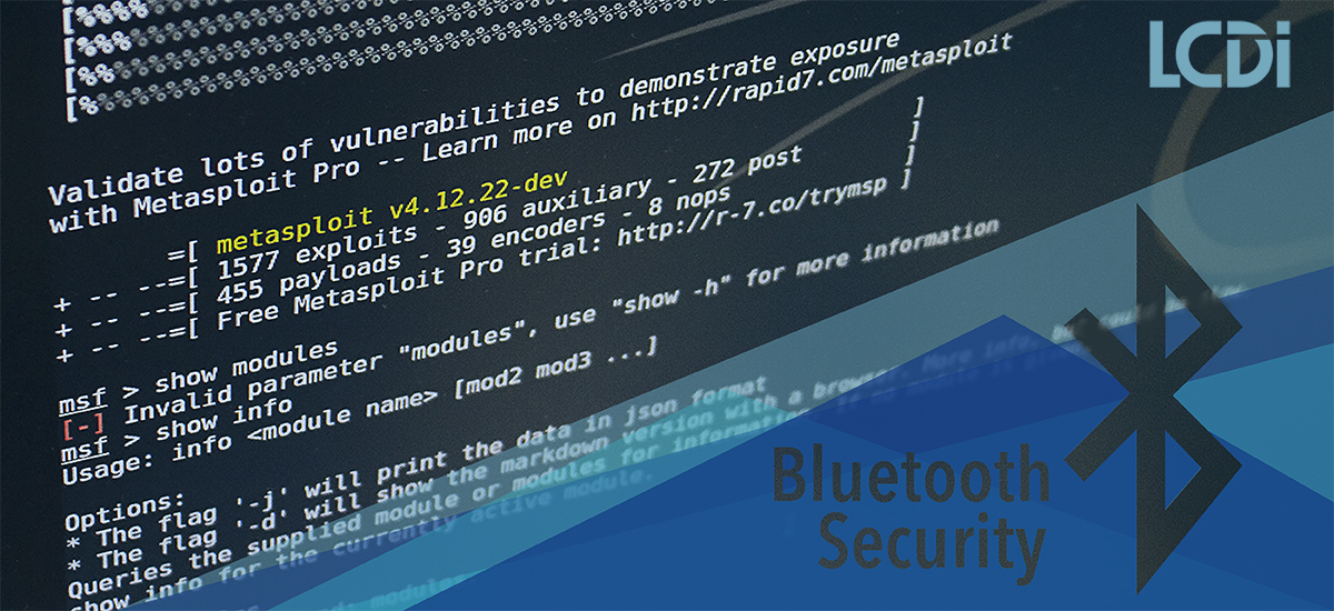 Logo for Bluetooth Security -2 - The Leahy Center for Digital Forensics & Cybersecurity