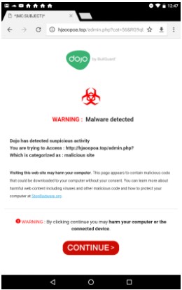 Logo for dojo_malware - The Leahy Center for Digital Forensics & Cybersecurity