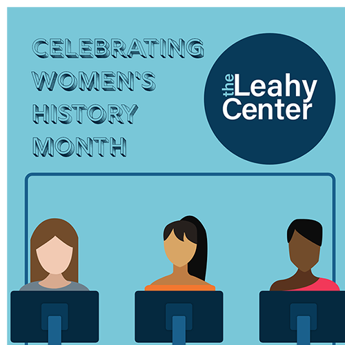 Logo for Women's History Month small - The Leahy Center for Digital Forensics & Cybersecurity
