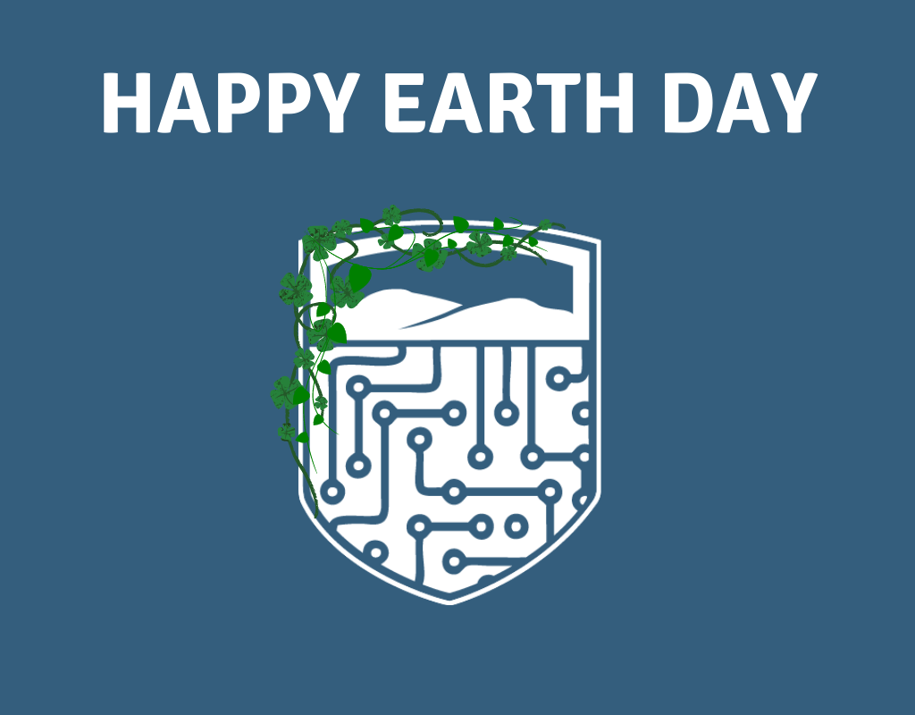 Logo for Happy Earth day (1) - The Leahy Center for Digital Forensics & Cybersecurity