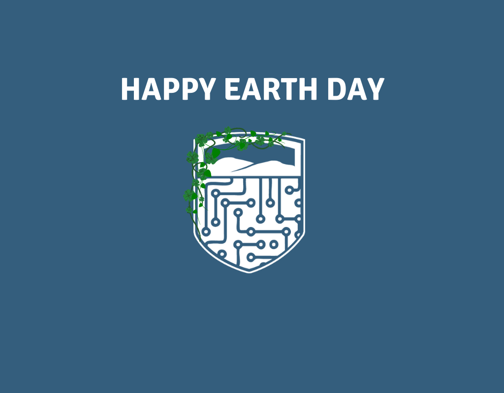 Logo for Happy Earth day (2) - The Leahy Center for Digital Forensics & Cybersecurity
